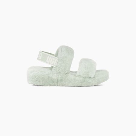 UGG Oh Yeah Mint Slippers for Women (LSVN64920)